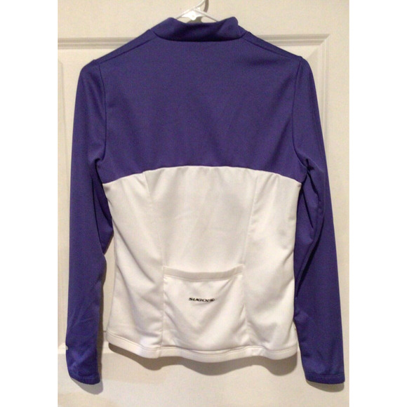 SUGOI Technifine+ Women’s Purple & White Athletic Pullover Jacket – Size Small - Picture 3 of 7